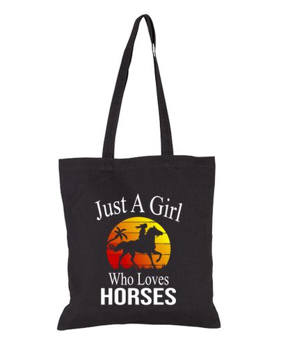 Bolsa solo una chica que ama los caballos chi - latostadora.com - Modalova