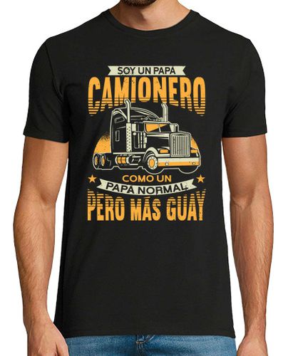 Camiseta Papa Camionero Camion - latostadora.com - Modalova