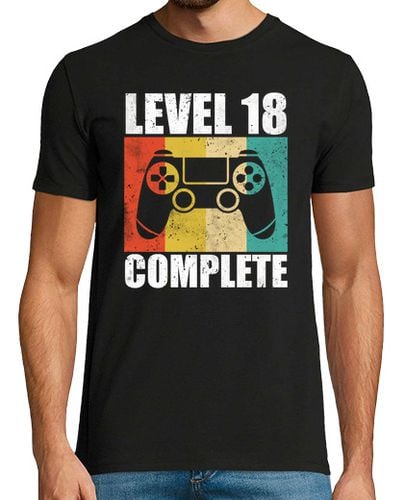 Camiseta Hombre Manga Corta nivel 18 completo jugador de cumpleaños laTostadora - latostadora.com - Modalova