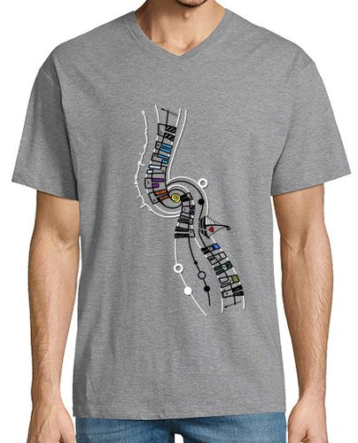 Camiseta Camiseta chico chi va piano Diseño para fondos claros - latostadora.com - Modalova