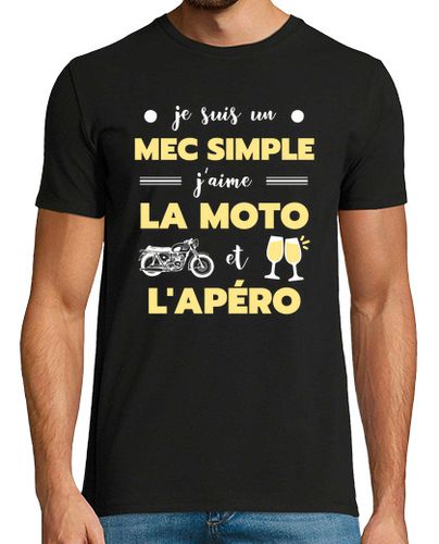 Camiseta moto apero sencillo chico humor motocic - latostadora.com - Modalova