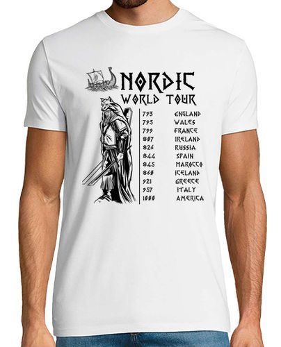 Camiseta camiseta vikinga marineros nórdicos cam - latostadora.com - Modalova