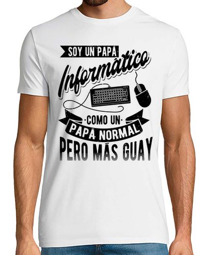 Camiseta Soy Un Papa Informatico - latostadora.com - Modalova