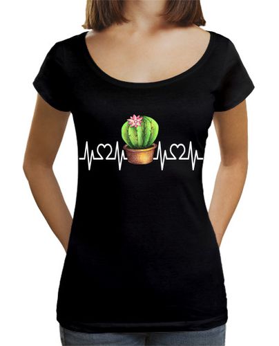 Camiseta mujer frecuencia de los latidos del corazón p - latostadora.com - Modalova