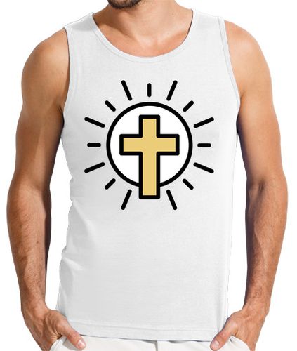 Camiseta cruz cristiana simple laTostadora - latostadora.com - Modalova