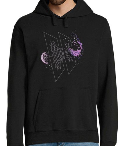 Sudadera Con Capucha Para Hombre diseño abstracto del espacio del agujer laTostadora - latostadora.com - Modalova