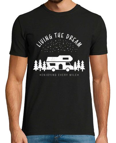 Camiseta viviendo el sueño estando en una autoca - latostadora.com - Modalova