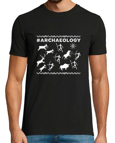 Camiseta arqueología arte rupestre laTostadora - latostadora.com - Modalova