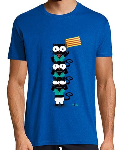 Camiseta Hombre Manga Corta Samarreta d'home de Mixu Casteller laTostadora - latostadora.com - Modalova