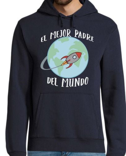 Sudadera Con Capucha Para Hombre El mejor padre del mundo laTostadora - latostadora.com - Modalova