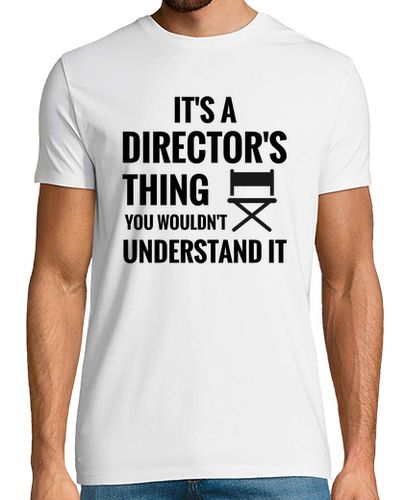 Camiseta Hombre Manga Corta director de cine regalos cineasta produ laTostadora - latostadora.com - Modalova