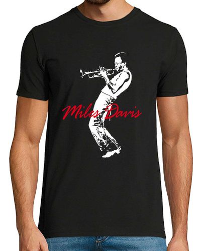 Camiseta Miles, trompeta y jazz - latostadora.com - Modalova