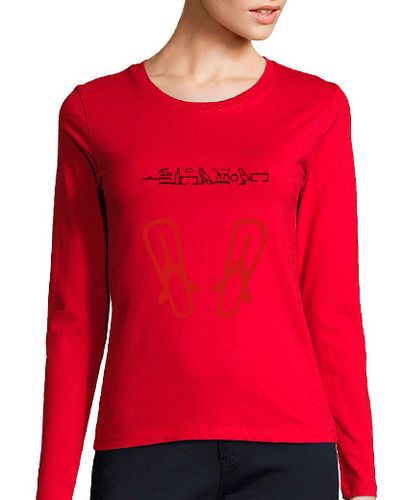 Camiseta Mujer Manga Larga Mago de Oz (rojo-jeros) laTostadora - latostadora.com - Modalova