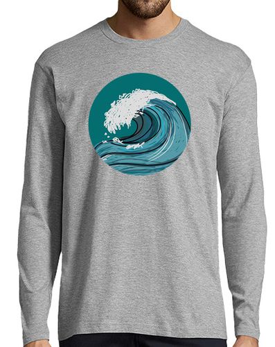 Camiseta Hombre Manga Larga Big wave laTostadora - latostadora.com - Modalova