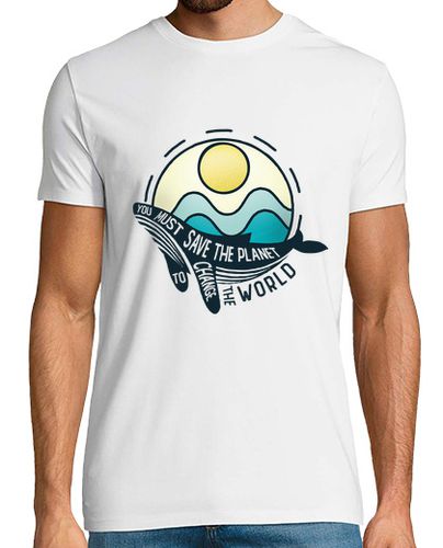 Camiseta Save the planet, change the world - latostadora.com - Modalova