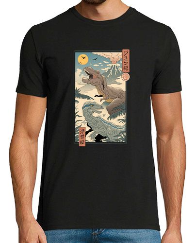 Camiseta jurassic ukiyo-e 2 camiseta hombre laTostadora - latostadora.com - Modalova