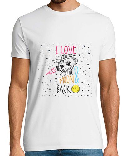 Camiseta Te quiero hasta la Luna y volver Hombre - latostadora.com - Modalova