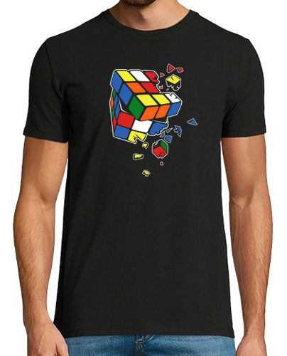 Camiseta Cubo de Rubik Explosión - latostadora.com - Modalova