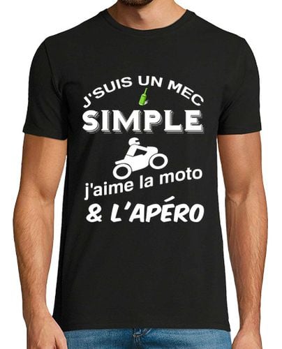 Camiseta Hombre Manga Corta aperitivo de moto chico simple laTostadora - latostadora.com - Modalova