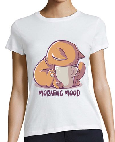 Camiseta Mujer Manga Corta humor mañanero laTostadora - latostadora.com - Modalova