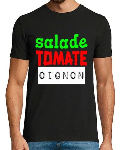 Camiseta Hombre Manga Corta ensalada de tomate y cebolla laTostadora - latostadora.com - Modalova