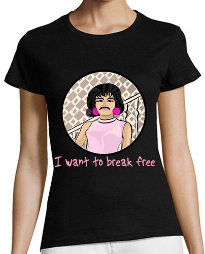 Camiseta mujer Freddie Mercury - latostadora.com - Modalova
