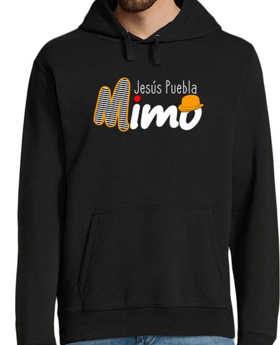 Sudadera Con Capucha Para Hombre Jesús Puebla Mimo negro laTostadora - latostadora.com - Modalova