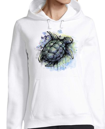 Sudadera Con Capucha Para Mujer tinta de tortuga laTostadora - latostadora.com - Modalova