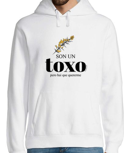 Sudadera Con Capucha Para Hombre Son un toxo, pero hai que quererme laTostadora - latostadora.com - Modalova