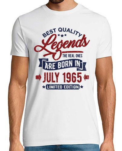 Camiseta Leyendas julio 1965 - latostadora.com - Modalova
