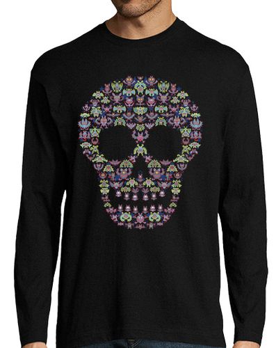 Camiseta Hombre Manga Larga Vampis Skull laTostadora - latostadora.com - Modalova