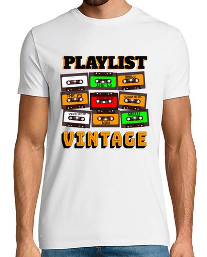 Camiseta lista de reproducción vintage - latostadora.com - Modalova