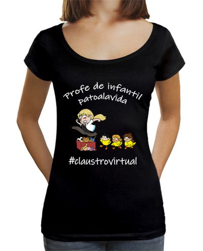 Camiseta mujer patos mujer blanco - latostadora.com - Modalova