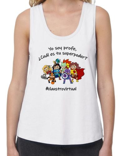 Camiseta Mujer Tirantes Loose Fit Profengers negro laTostadora - latostadora.com - Modalova