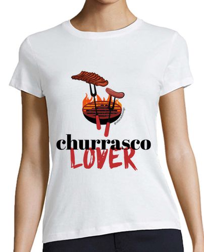 Camiseta mujer Churrasco Lover - latostadora.com - Modalova