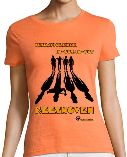 Camiseta mujer La Naranja Mecánica (naranja) - latostadora.com - Modalova