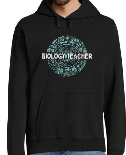 Sudadera Con Capucha Para Hombre Biology Teacher laTostadora - latostadora.com - Modalova