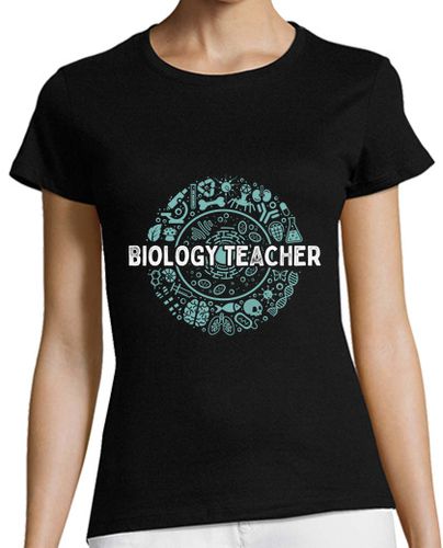 Camiseta mujer Biology Teacher - latostadora.com - Modalova