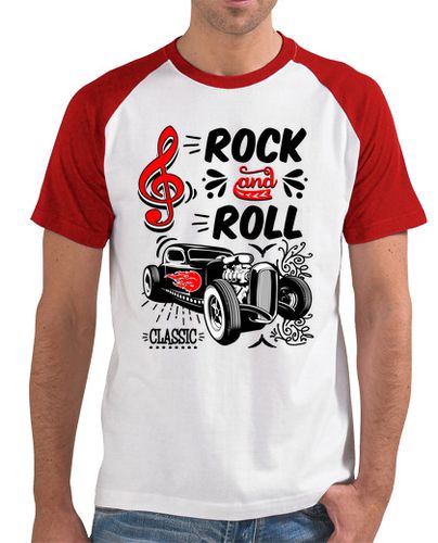 Camiseta Camiseta Rockabilly Hot Rod Classic Cars 50s 60s 70s Old School Hotrod Rockers - latostadora.com - Modalova