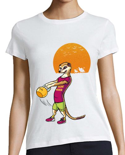 Camiseta mujer Suricato deportista swing - latostadora.com - Modalova