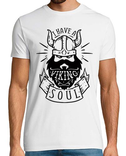 Camiseta Camiseta Vikingos Barba Bearded Viking - latostadora.com - Modalova