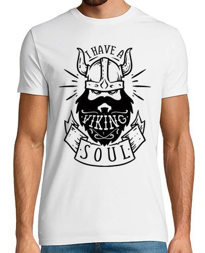 Camiseta Camiseta Vikingos Barba Bearded Viking laTostadora - latostadora.com - Modalova