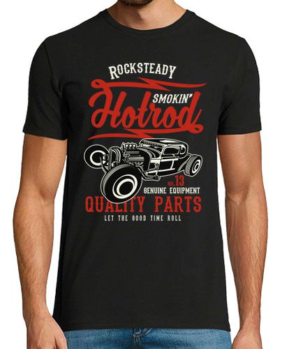 Camiseta Hotrod Rockabilly Motor Coches Clásicos American Hot Rod Rock and Roll Rockers - latostadora.com - Modalova