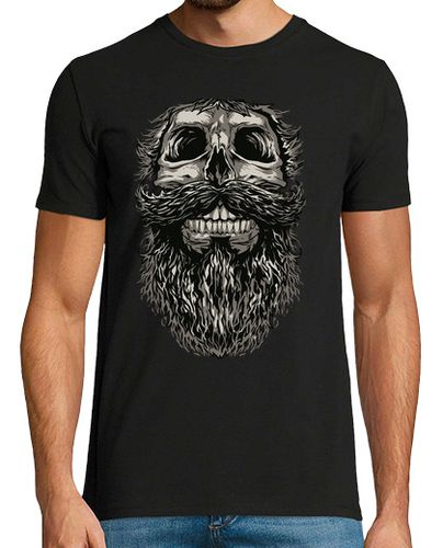 Camiseta Calaveras Skull Hipster Retro Barba - latostadora.com - Modalova