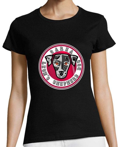 Camiseta mujer Carea arlequin shepherd dog - latostadora.com - Modalova