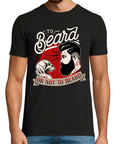 Camiseta Calaveras Hipster Beard Skull - latostadora.com - Modalova
