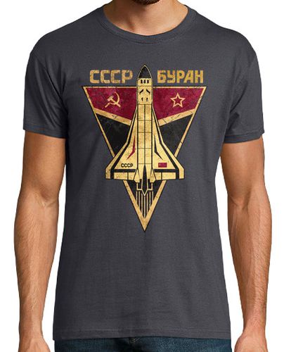 Camiseta CCCP Space Rocket Launching V02 - latostadora.com - Modalova