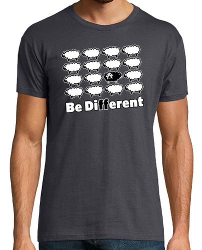 Camiseta Be Different - Oveja Negra - latostadora.com - Modalova