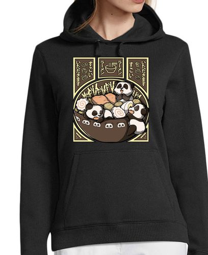 Sudadera Con Capucha Para Mujer panda ramen laTostadora - latostadora.com - Modalova