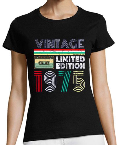 Camiseta mujer 1975 Vintage - Limited Edition - latostadora.com - Modalova